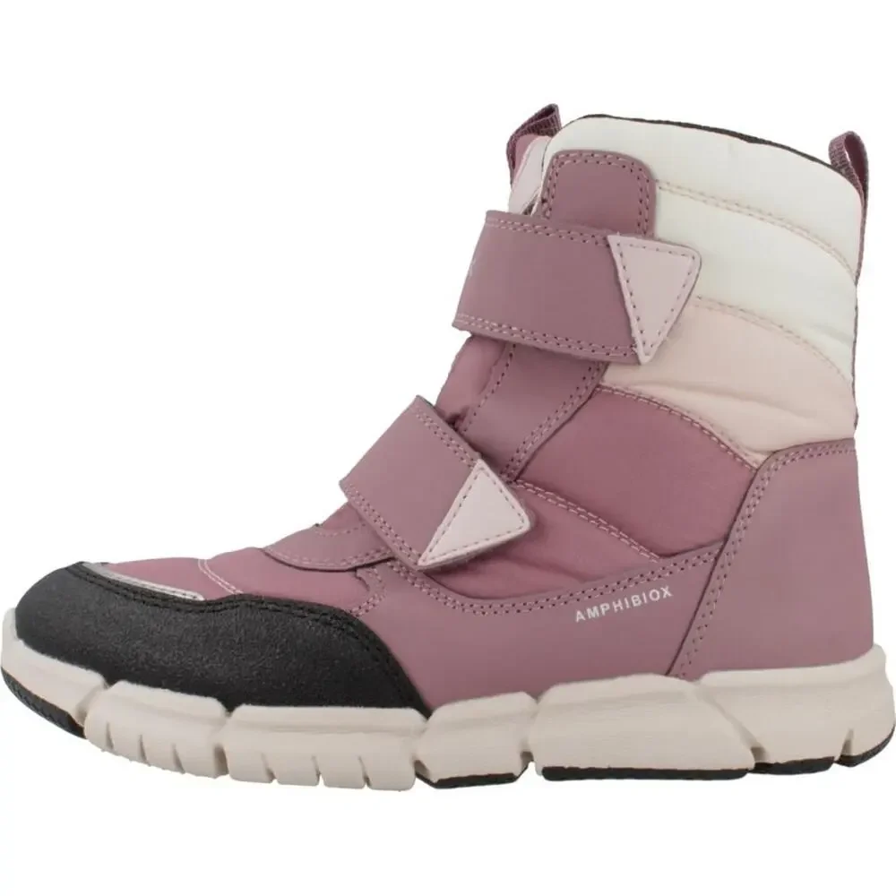 GEOX GIRL'S FLEXYPER BAB7 (LITTLE KID/BIG KID) DARK ROSE 30 (US 12 LITTLE KID) M
